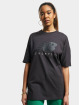 New Balance t-shirt Athletics Oversized grijs