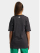 New Balance t-shirt Athletics Oversized grijs