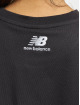 New Balance t-shirt Athletics Oversized grijs