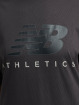 New Balance T-shirt Athletics Oversized grå
