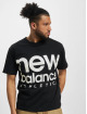 New Balance T-Shirt Athletics Out Of Bounds noir