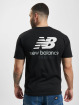 New Balance T-Shirt Athletics Graphic schwarz