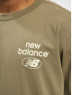 New Balance T-shirt Essentials Logo verde