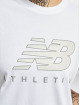 New Balance T-Shirt Athletics Oversized New white