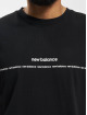New Balance t-shirt Essentials Graphic zwart