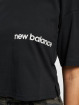 New Balance t-shirt Essentials Graphic zwart