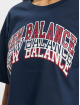 New Balance T-shirts College blå