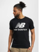 New Balance T-shirts Essential Stacked Logo sort