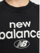 New Balance trui Essentials Graphic Fleece zwart