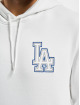 New Era Bluzy z kapturem MLB Los Angeles Dodgers Chain Stitch PO bialy