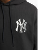 New Era Bluzy z kapturem MLB New York Yankees Half Logo Oversized czarny
