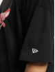 New Era Camiseta NBA Infill Logo Oversized Chicago Bulls negro