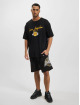 New Era Camiseta Script Oversized Mesh Los Angeles Lakers negro