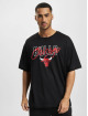 New Era Camiseta Script Oversized Mesh Chicago Bulls negro