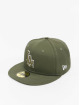 New Era Casquette Fitted Mlb Los Angeles Dodgers Team Outline 59fifty olive