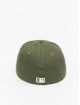New Era Casquette Fitted Mlb Los Angeles Dodgers Team Outline 59fifty olive