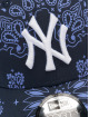 New Era Casquette Snapback & Strapback MLB New York Yankees Paisley Print 9Forty bleu