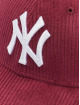 New Era Casquette Snapback & Strapback MLB New York Yankees Womens Fashion Cord rouge