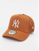 New Era Casquette Trucker mesh MLB New York Yankees Tonal Mesh brun