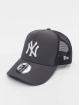 New Era Casquette Trucker mesh MLB New York Yankees Diamond Era gris
