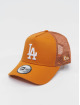 New Era Casquette Trucker mesh MLB Los Angeles Dodgers League Essential 9Forty AF orange