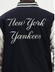 New Era College Jacke MLB New York Yankees Wordmark Varsity blau