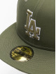 New Era Fitted Cap Mlb Los Angeles Dodgers Team Outline 59fifty olijfgroen