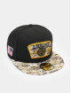 New Era Fitted Cap NFL 21 Pittsburgh Steelers Stretch Snap 59Fifty schwarz