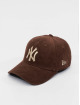 New Era Flexfitted Cap MLB New York Yankees Cord 39Thirty brazowy