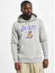 New Era Hettegensre Team Logo LA Lakers Hoody grå