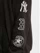 New Era Hoody MLB Distressed Sleeve Print schwarz