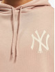New Era Hupparit MLB New York Yankees League Essential Oversized vaaleanpunainen