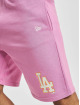 New Era Pantalón cortos MLB Pastel Los Angeles rosa