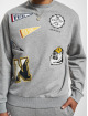 New Era Pullover Heritage Badge Oversized grau