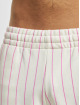 New Era Shorts Pinstripe bianco