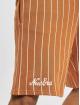 New Era Shorts Pinstripe brun