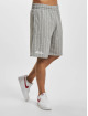 New Era Shorts Pinstripe grau