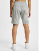 New Era Shorts Pinstripe grigio