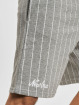 New Era Shorts Pinstripe grå