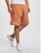 New Era Shorts Pinstripe marrone
