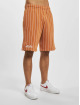 New Era Shorts Pinstripe marrone