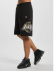 New Era Shorts Team Logo Oversized Los Angeles Lakers nero