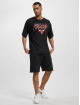 New Era Shorts Logo Oversized svart