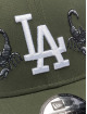 New Era Snapback Cap MLB Los Angeles Dodgers Rose 9Forty olive