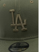 New Era Snapback Caps MLB Los Angeles Dodgers League Essential 9Fifty olivový