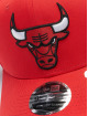 New Era Snapback Caps NBA Chicago Bulls Team Colour 9Fifty Stretch rød