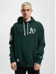New Era Sudadera MLB Oakland Athletics Heritage Oversized verde