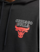 New Era Sweat capuche NBA Chicago Bulls Half Logo Oversized noir