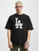 New Era T-paidat MBL Los Angeles Dodgers League Essentials Oversized musta