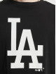New Era T-paidat MBL Los Angeles Dodgers League Essentials Oversized musta